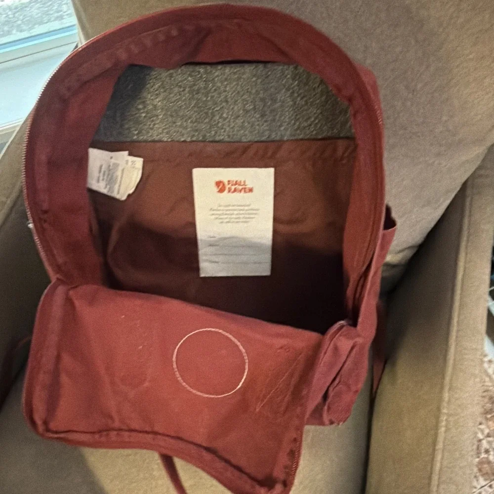 Fjällräven Kånken Red Zip Backpack Fits 13
